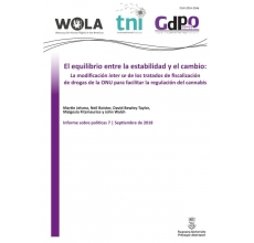 El equilibrio entre la estabilidad y el cambio: La modificación inter se de los tratados de fiscalización de drogas de la ONU para facilitar la regulación del cannabis